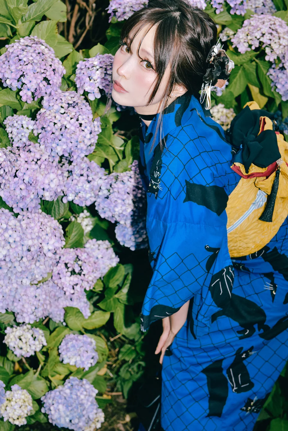 ElyEE子 - Rainy Season Black Cat [38P,4V-93MB] tg@simisebaisi 【丝足阁】007.webp